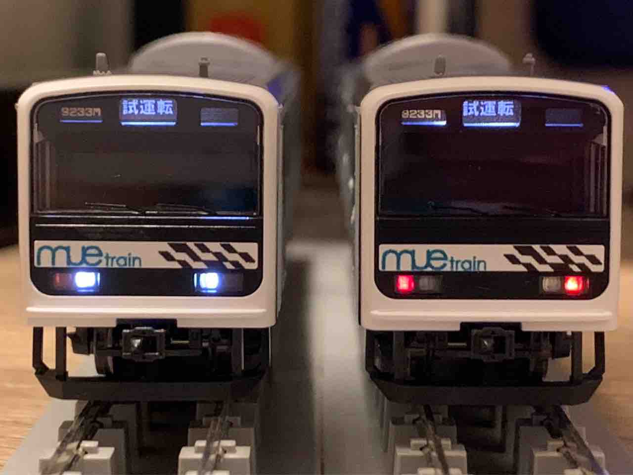 TOMIX 209系MUE-Trainタイプ 入線！ - れいるのおと