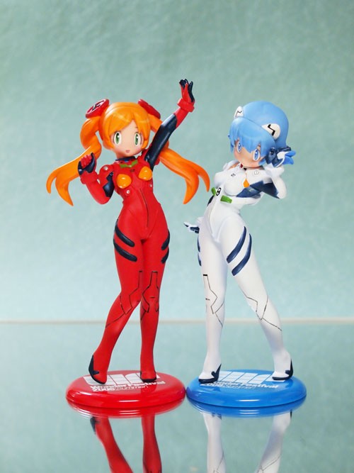 レビュー 海洋堂ワンダちゃん Loves エヴァンゲリオン レイ＆アスカ