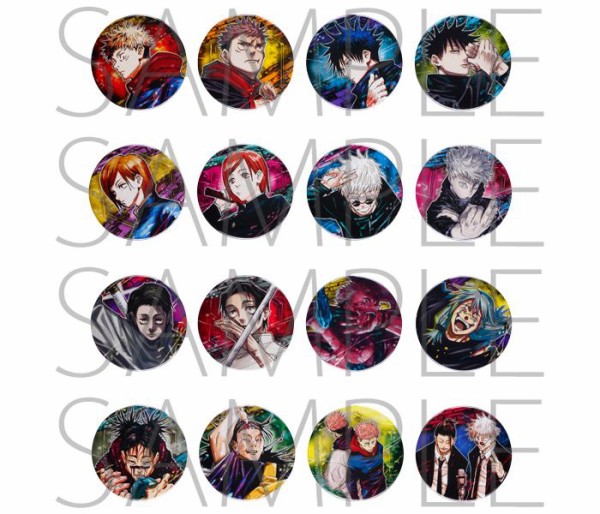 呪術廻戦 コレクション缶バッジ 第3弾（全16種） : アニメ＆漫画