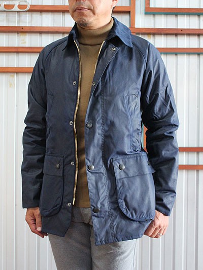 バブアー MWX0318 Bedalle Slim Fit ビデイル スリムフィットSL Indigo