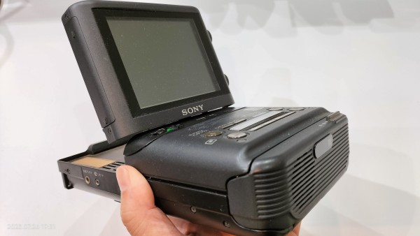 1991/平成3/SONY/GV-500/VIDEO WALKMAN/ビデオウォークマン/8ミリ