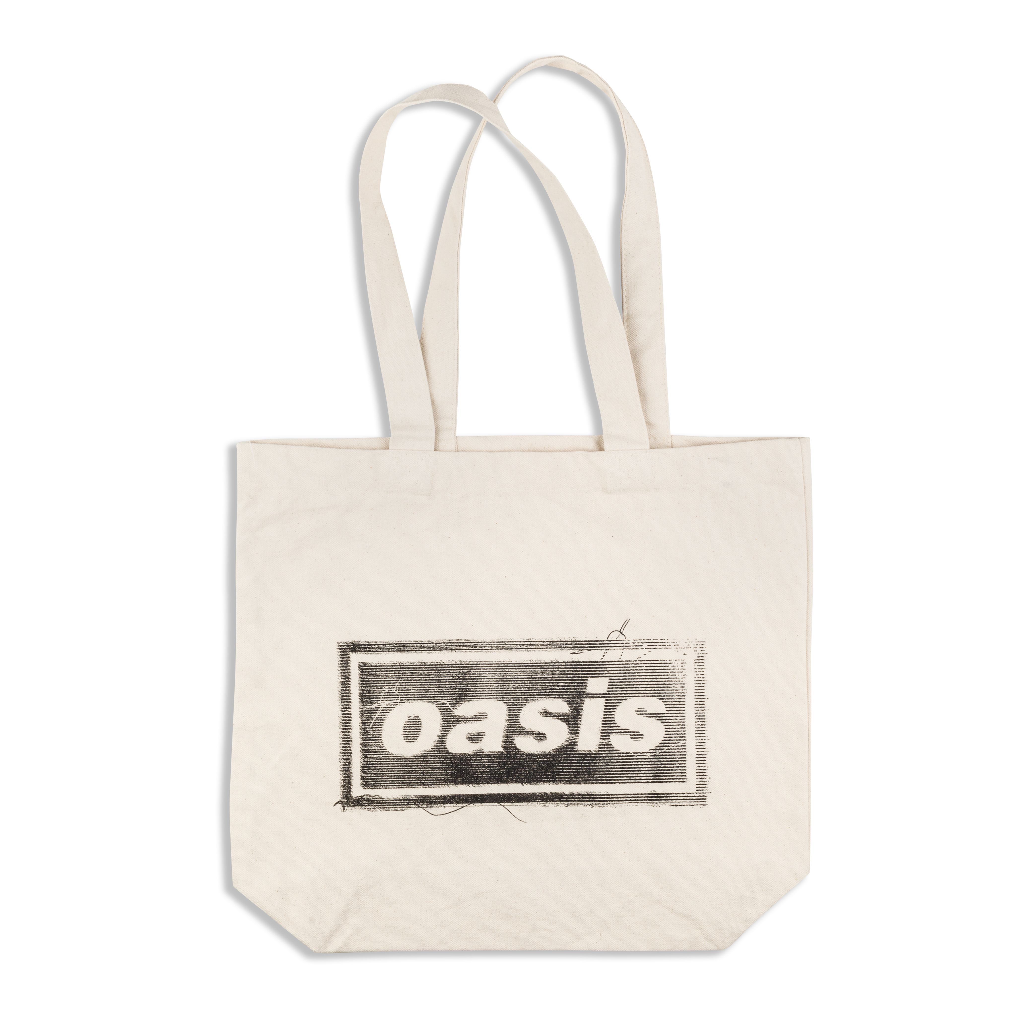 Live '25 Thread Logo Tote Bag Natural – Oasis Live '25