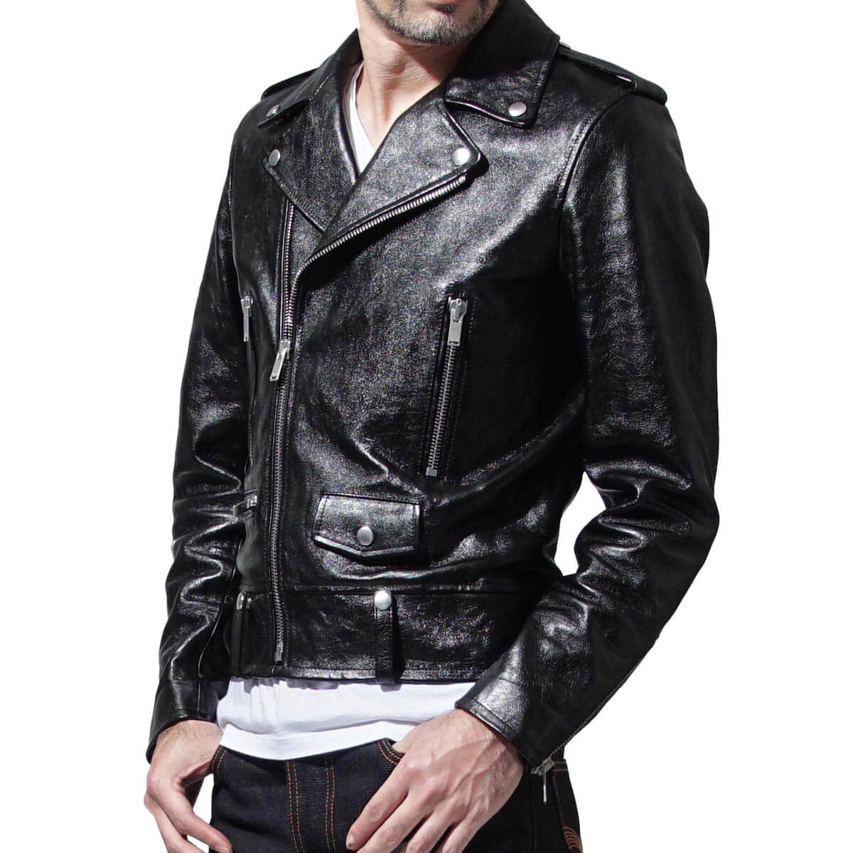 上がり」のライダースになり得るほど究極の逸品 – サンローランの