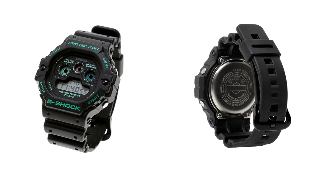 即完売】POTR と CASIO G-SHOCK がコラボレーション – 随所に