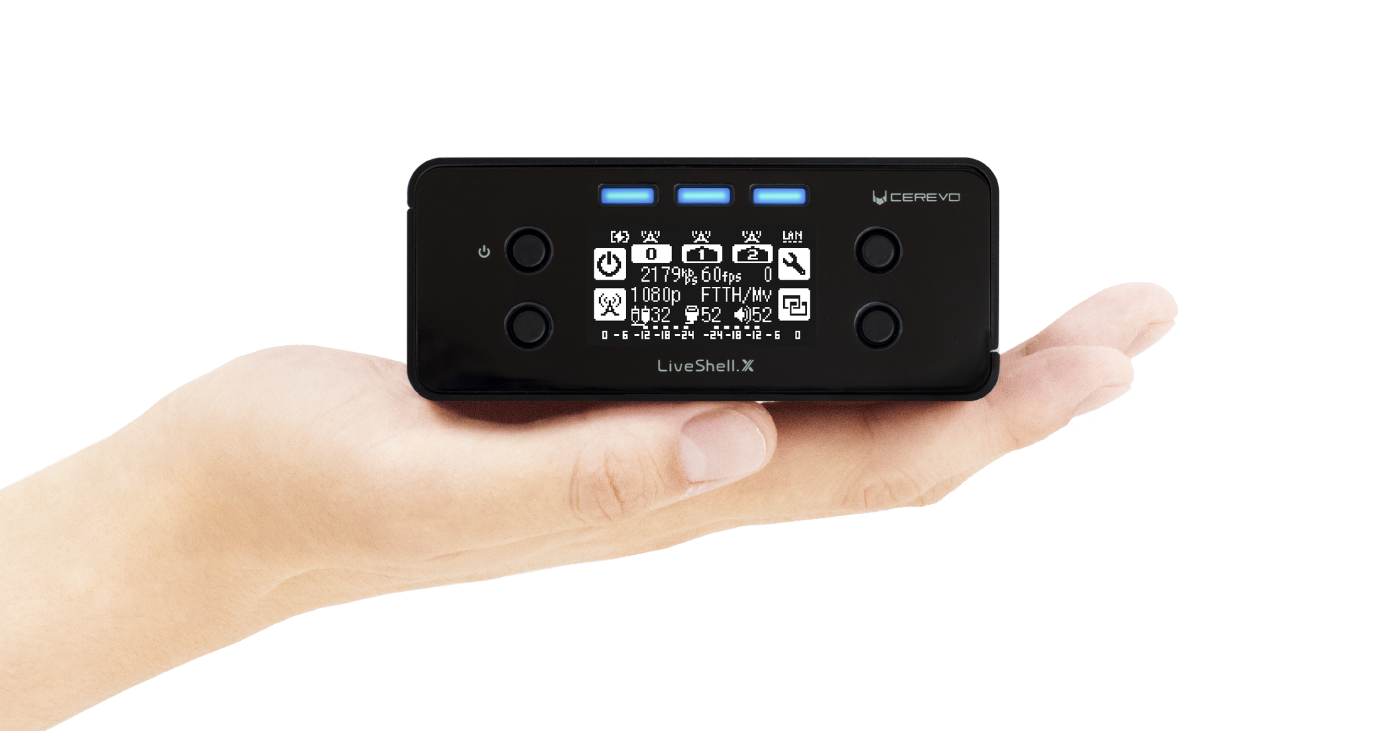 Cerevo LiveShell X PC- Less Video Encoder with Recorder – Live