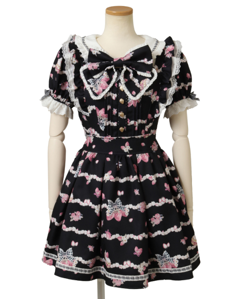 Creamy Berry柄ワンピース ｜ LIZ LISA（リズリサ）公式通販 ｜ Tokyo