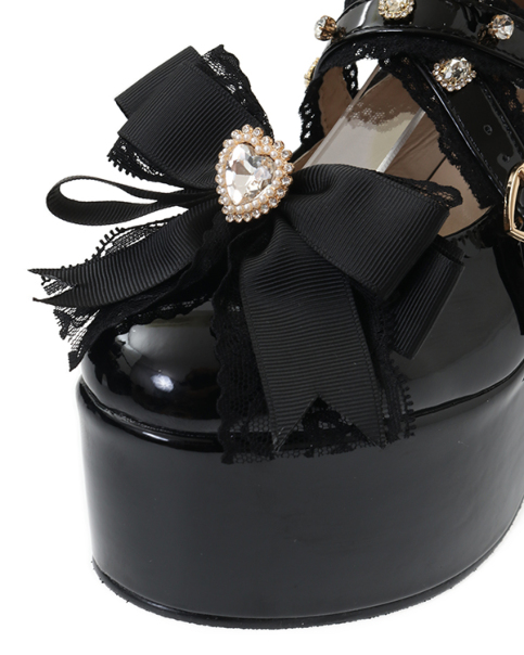 クロスストラップリボンパンプス ｜ LIZ LISA（リズリサ）公式通販