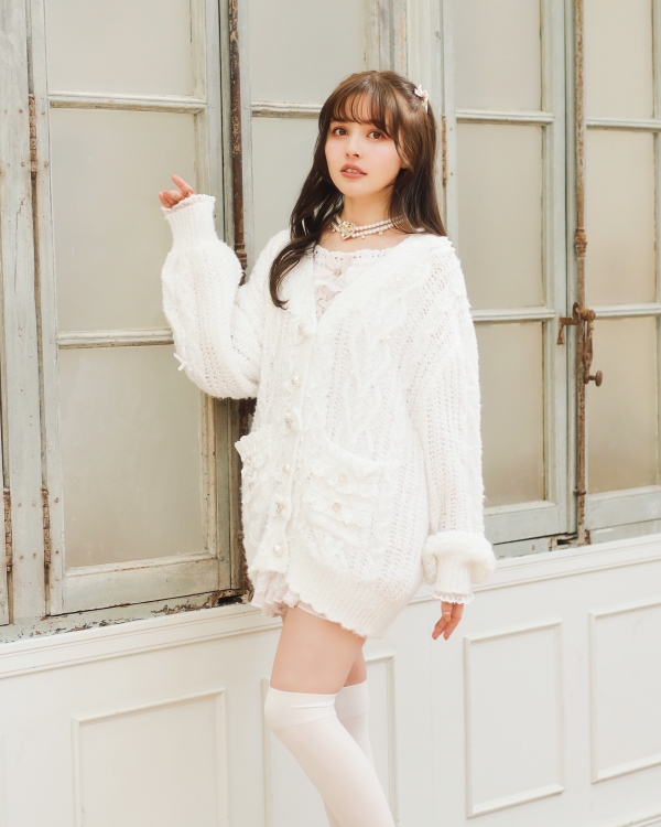 はしご通しメニーリボンカーディガン ｜ LIZ LISA（リズリサ）公式通販