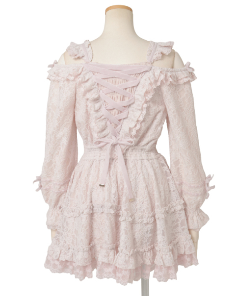 肩あきレースワンピース ｜ LIZ LISA（リズリサ）公式通販 ｜ Tokyo