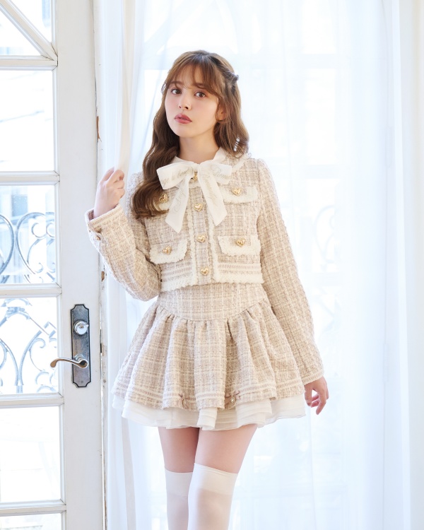 ツイードジャケットセットアップ ｜ LIZ LISA（リズリサ）公式通販