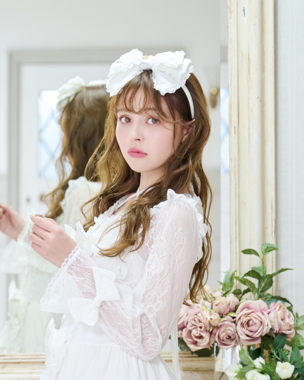 ドーリーレースリボンカチューシャ ｜ LIZ LISA（リズリサ）公式通販