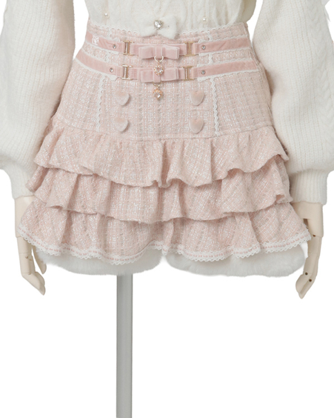 裾ファーフリルスカパン ｜ LIZ LISA（リズリサ）公式通販 ｜ Tokyo