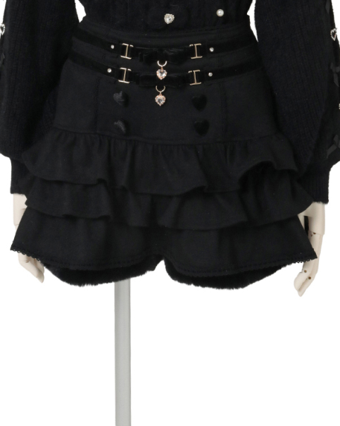 裾ファーフリルスカパン ｜ LIZ LISA（リズリサ）公式通販 ｜ Tokyo