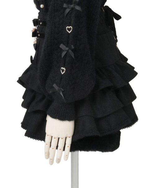 裾ファーフリルスカパン ｜ LIZ LISA（リズリサ）公式通販 ｜ Tokyo