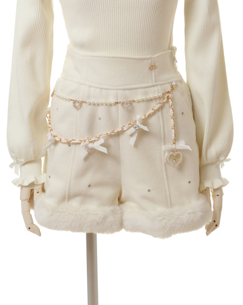 ビジューファーショートパンツ ｜ LIZ LISA（リズリサ）公式通販