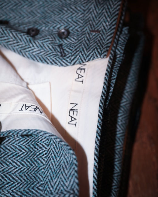 NEAT Mallalieys Tweed Herringbone Wide Type1