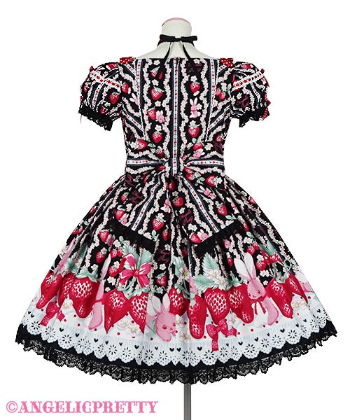 MTO] Little Bunny Strawberry OP (2021 2nd Release) by Angelic Pretty