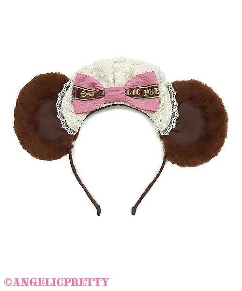 Bear's Chocolaterie Café Headband by Angelic Pretty