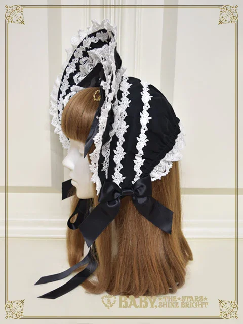 Romantic Rose Half Bonnet by Baby, the Stars Shine Bright