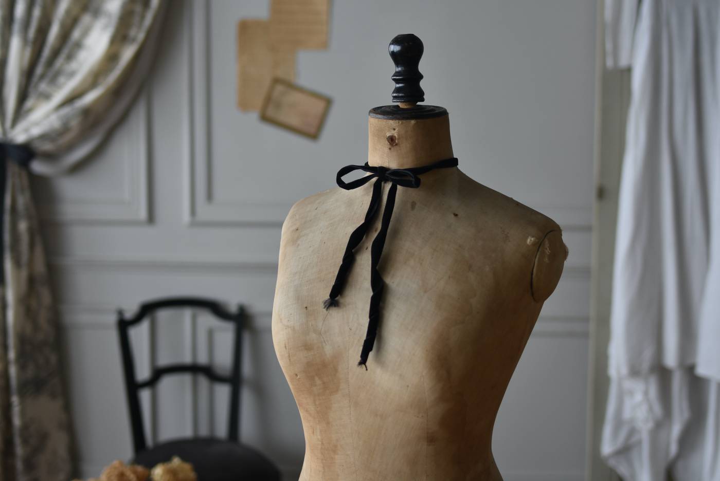 アンティークトルソー.23 フランス アンティーク マネキン