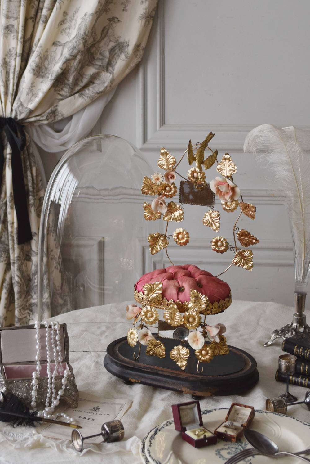 グローブ ド マリエ.2 フランスアンティーク雑貨 オブジェ 飾り小物