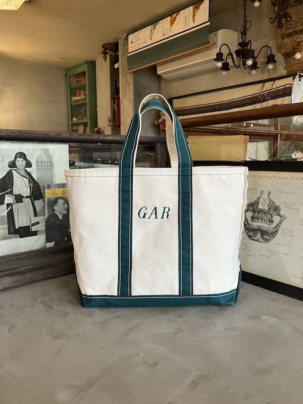 1980's 90'S L.L.BEAN Vintage Boat and Tote モノグラム ボートアンド