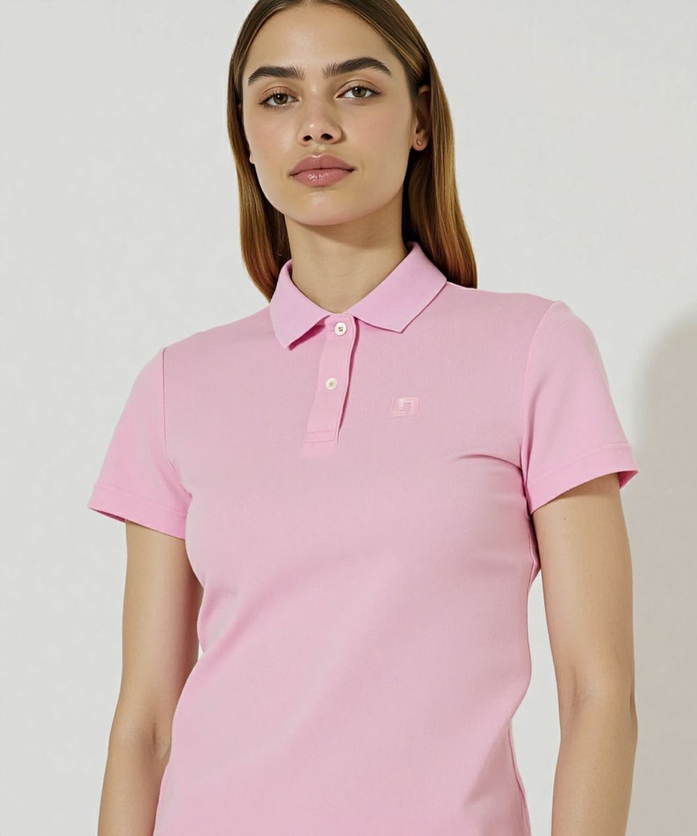 レディース 半袖ポロシャツ ピンク | LOUDMOUTH JAPAN