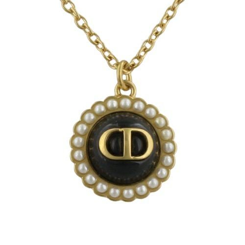 クリスチャンディオール ネックレス レディース PETIT CD ピンク