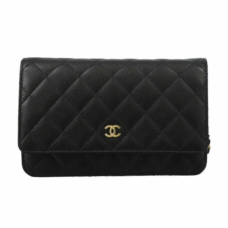 シャネル CHANEL 長財布 レディース マトラッセ ブラック AP0241