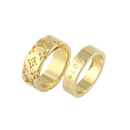 ルイヴィトン リング メンズ リング・LV モザイク ゴールド LOUIS