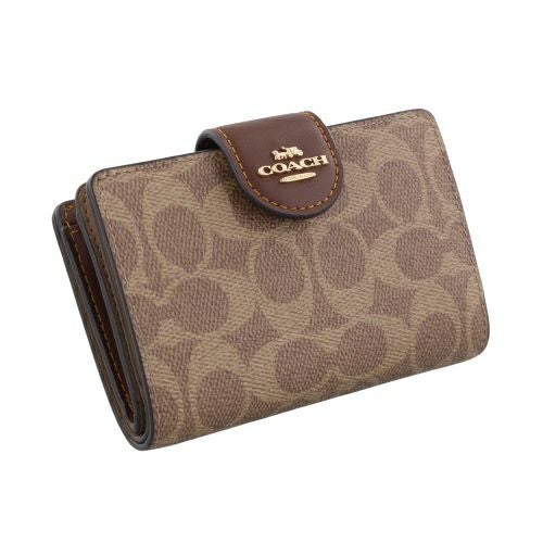コーチ アウトレット 財布 二つ折り財布 レディース シグネチャー
