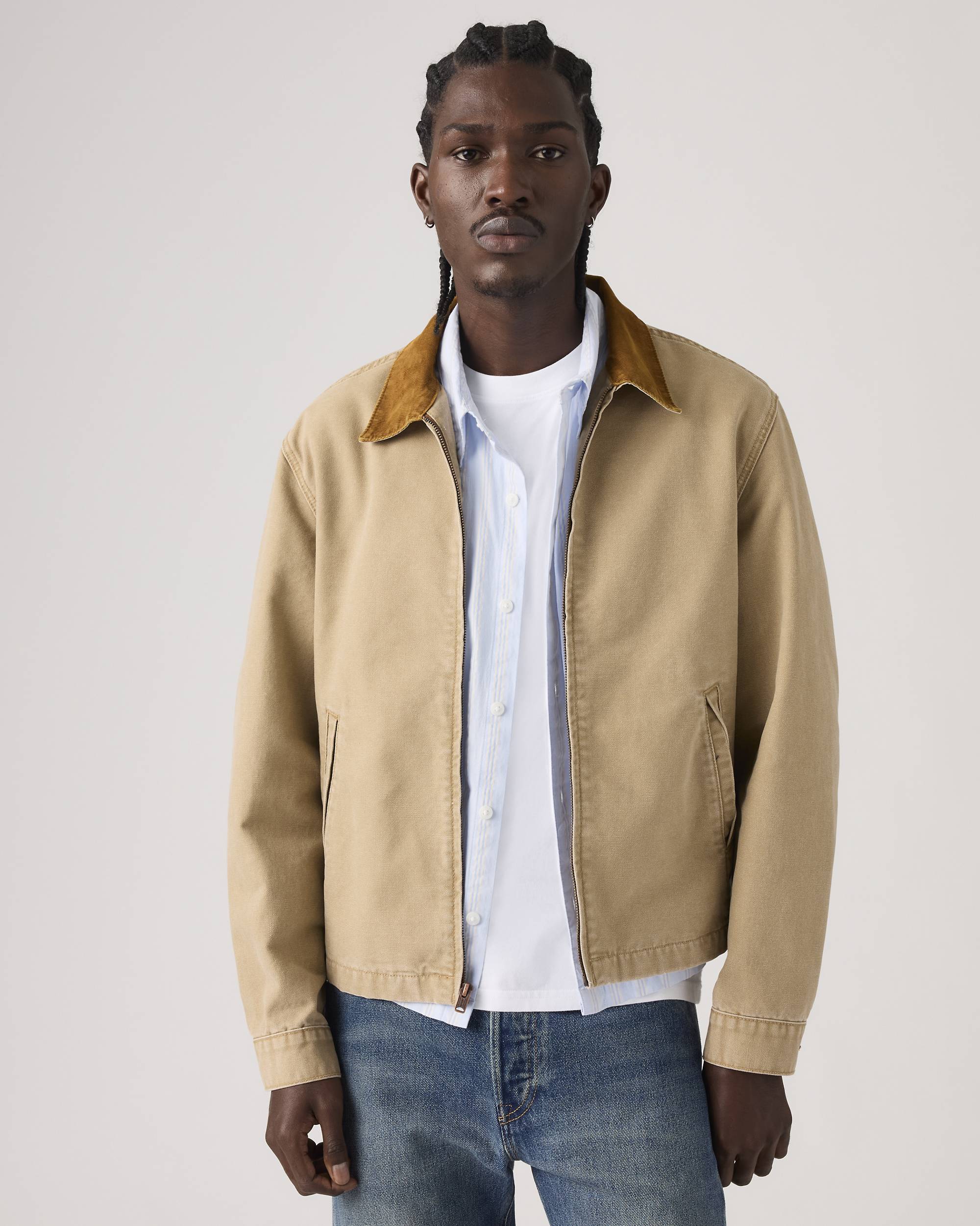 Castro Mechanics Full-zip Canvas Jacket - Tan | Levi's® US