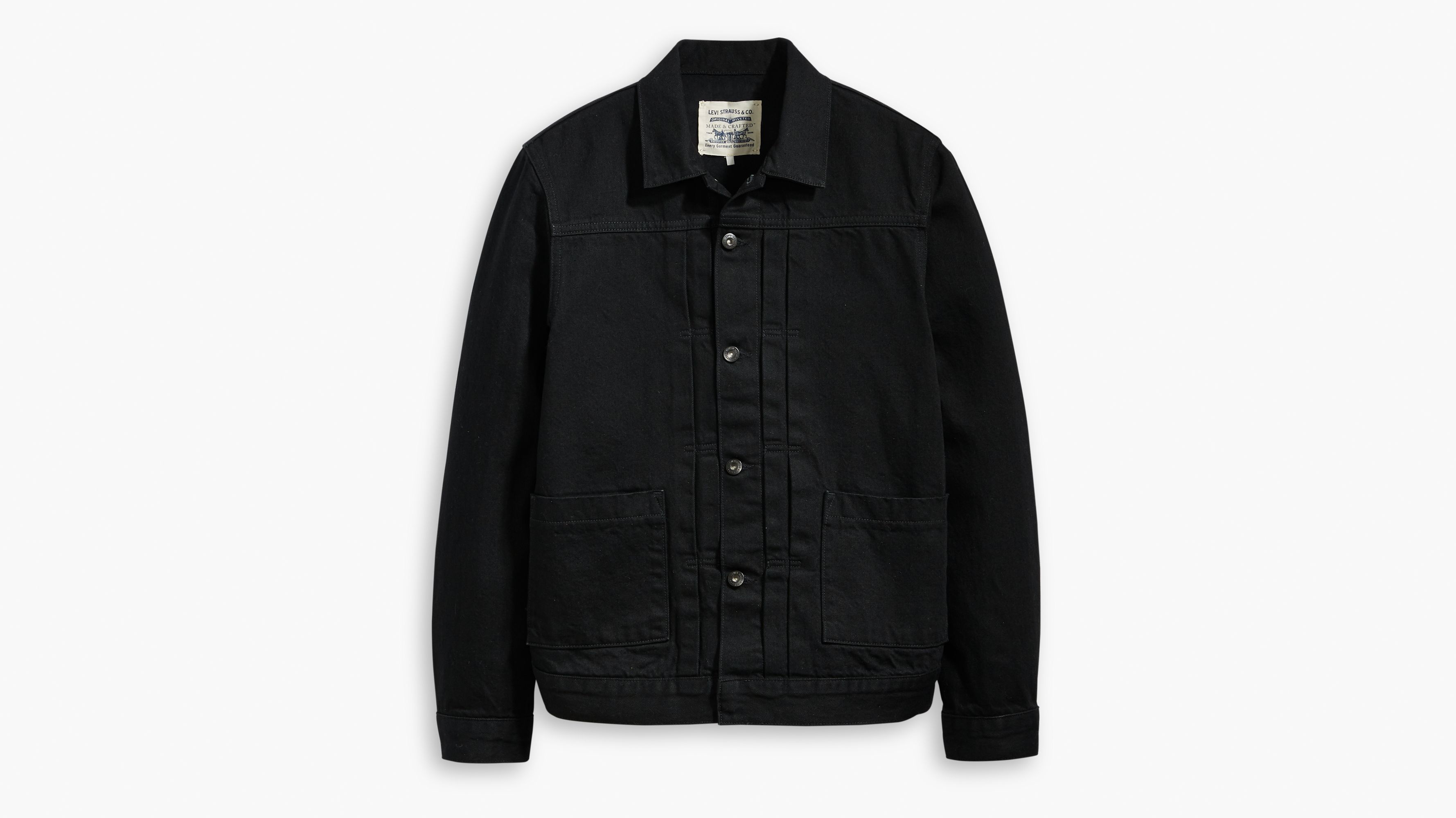 Type Ii Worn Trucker Jacket - Black | Levi's® US
