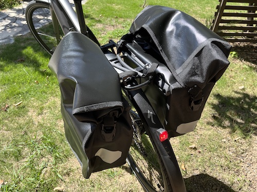 レビュー】自転車旅用にオルトリーブのパニアバッグ（バックローラー