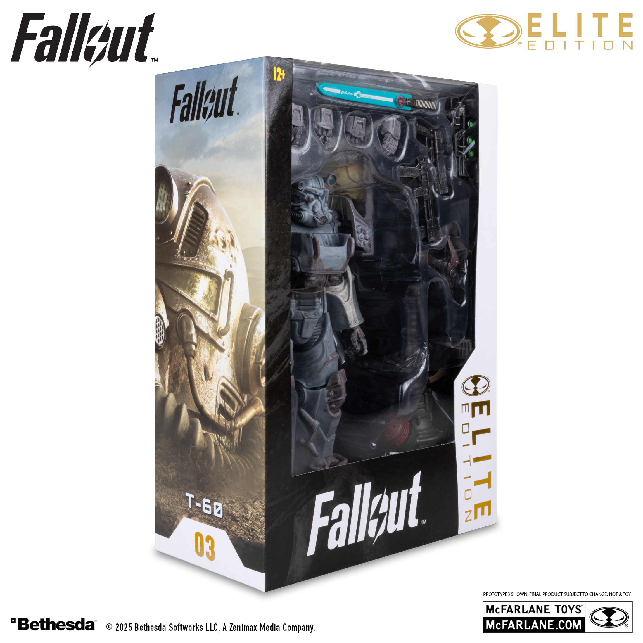 Fallout 76 T-60 7in Deluxe Action Figure McFarlane Elite Edition
