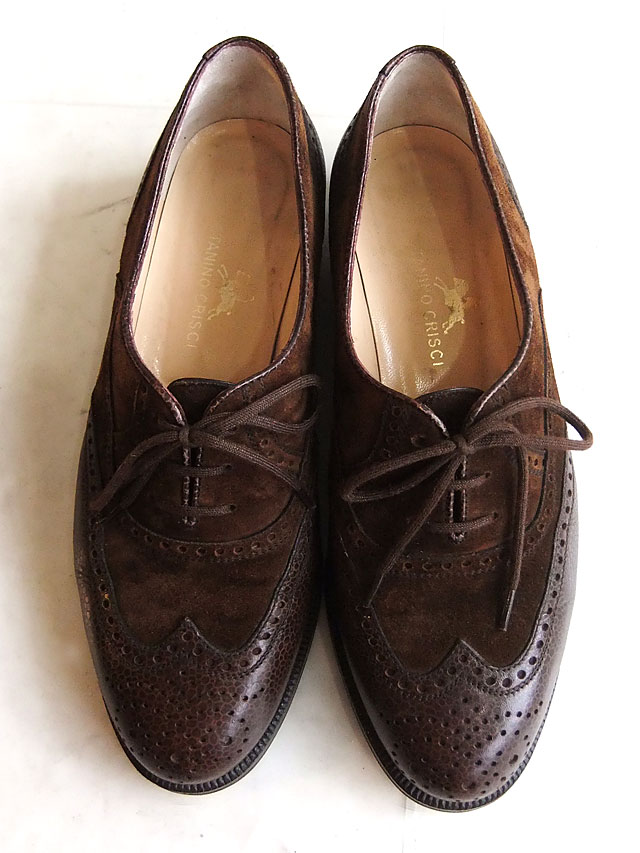 TANINO CRISCI タニノクリスチー 茶 35サイズ／22.5cm MADE IN Italy