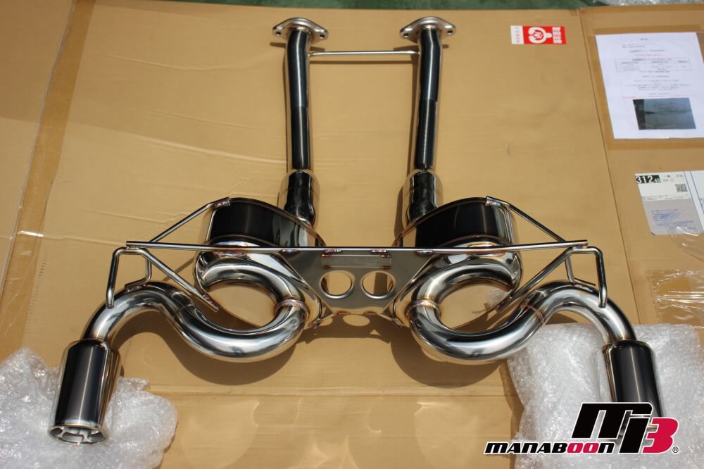 Z34】フェアレディZのマフラー交換です。 | パーツ | MANABOON