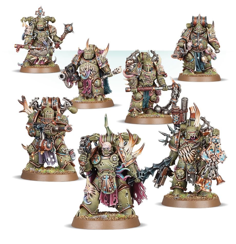 Warhammer: 40K - Death Guard - Plague Marines – Manatorsk