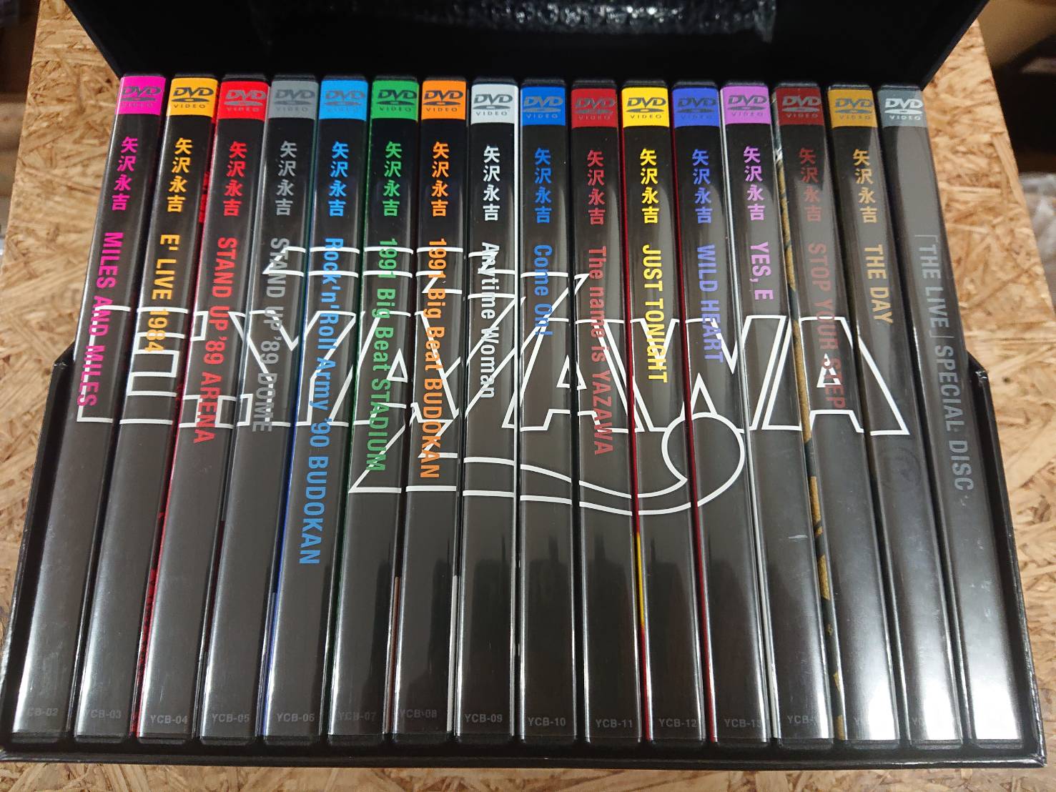 DVD】《矢沢永吉 THE LIVE EIKICHI YAZAWA DVD BOX》入荷しました
