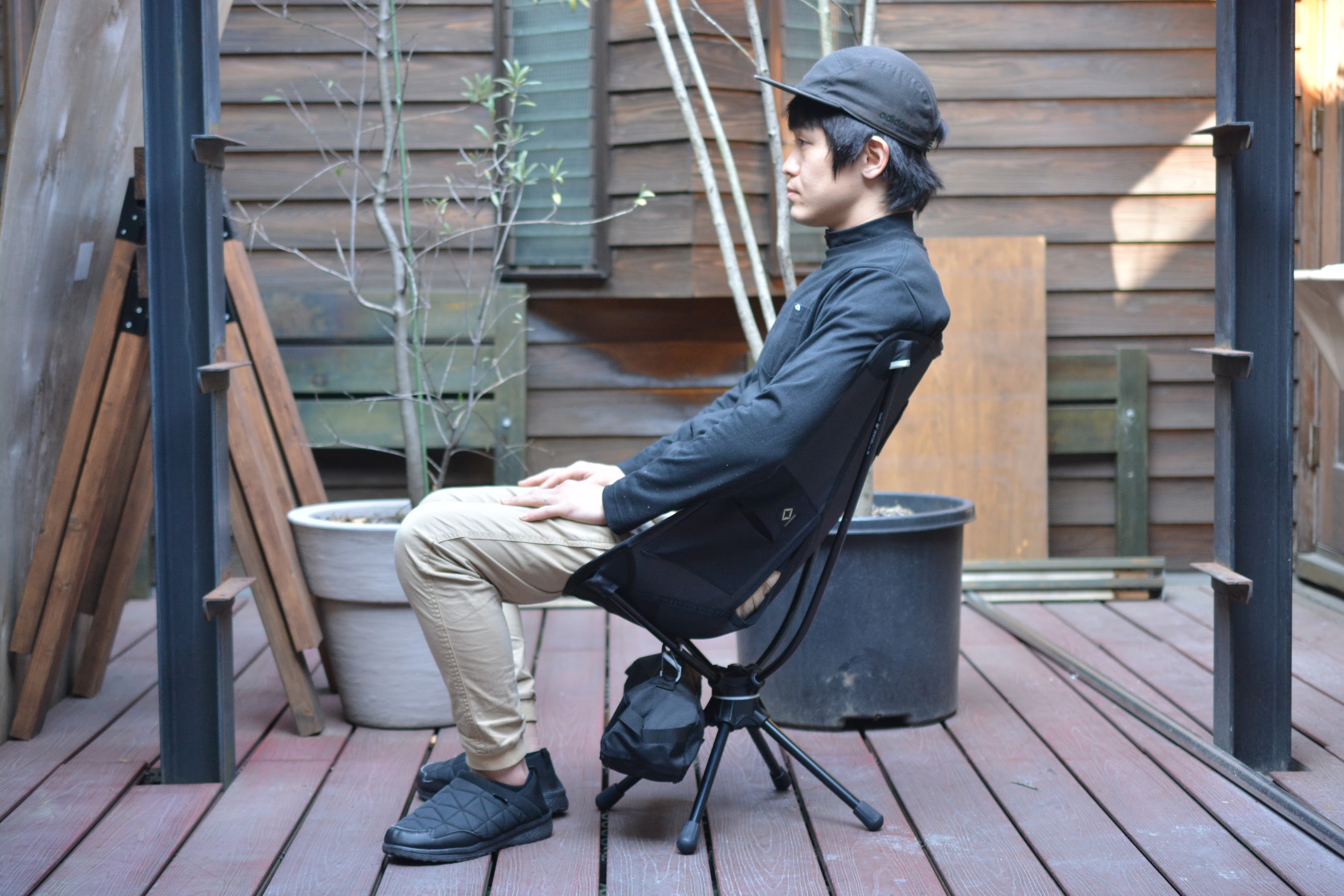 ヘリノックス タクティカル スウィベルチェア レビュー。回転チェア