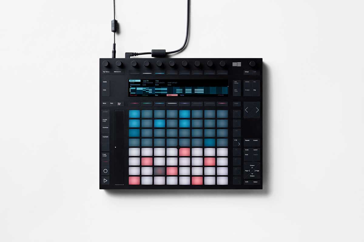 Ableton Live」と「Push2」を初体験。イメージがそのまま音になる