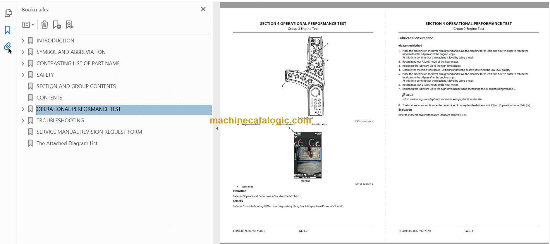 ZX490-7 Technical Manual (Operation Principle Troubleshooting