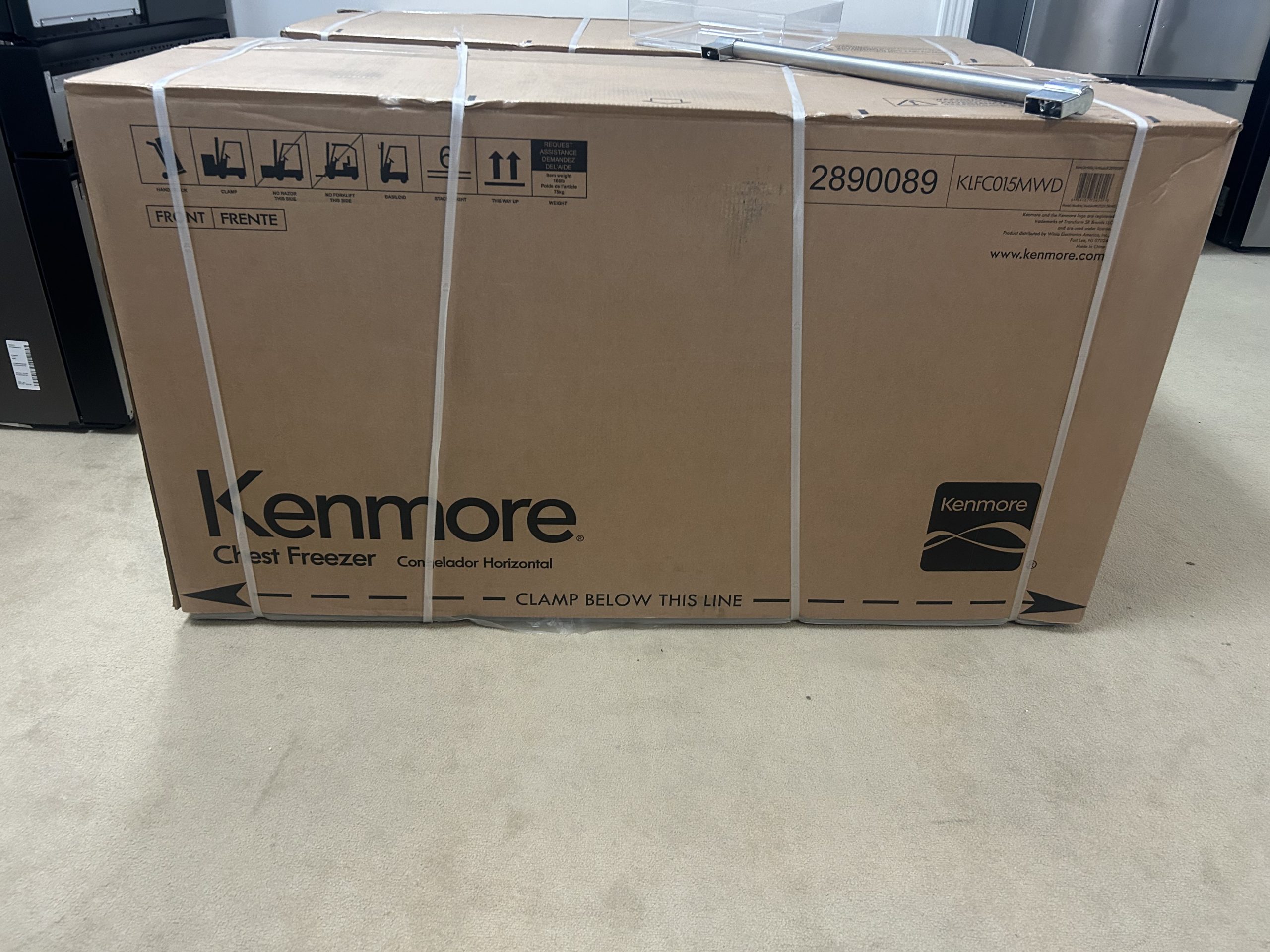 Kenmore Garage Ready 14.8-cu ft Chest Freezer White ) – Made