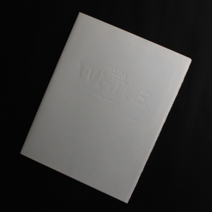 Nadia with White（Signed） - 沢渡 朔 / Hajime Sawatari