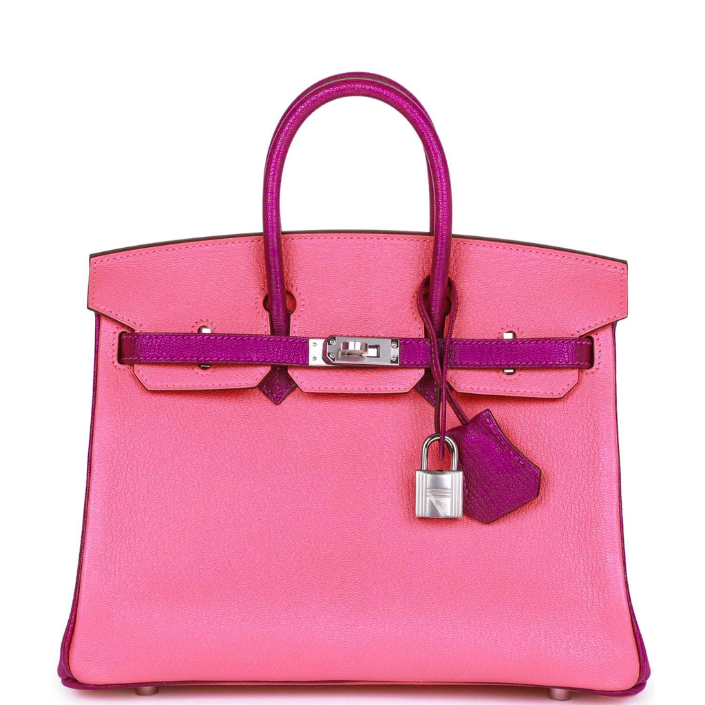 Hermes Special Order (HSS) Birkin 25 Rose Lipstick and Anemone