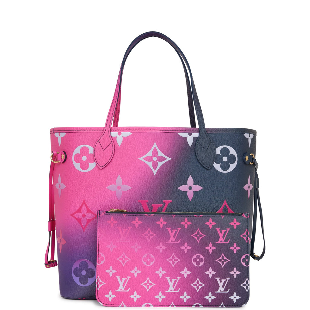 Louis Vuitton Spring in the City Midnight Fuchsia Monogram Neverfull M