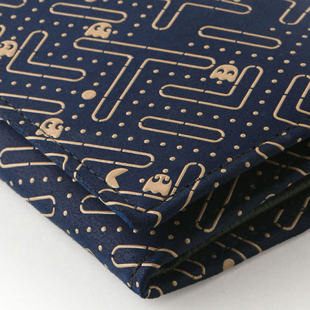 相性良すぎ！伝統工芸「印伝」とパックマンがコラボ商品発売、粒々