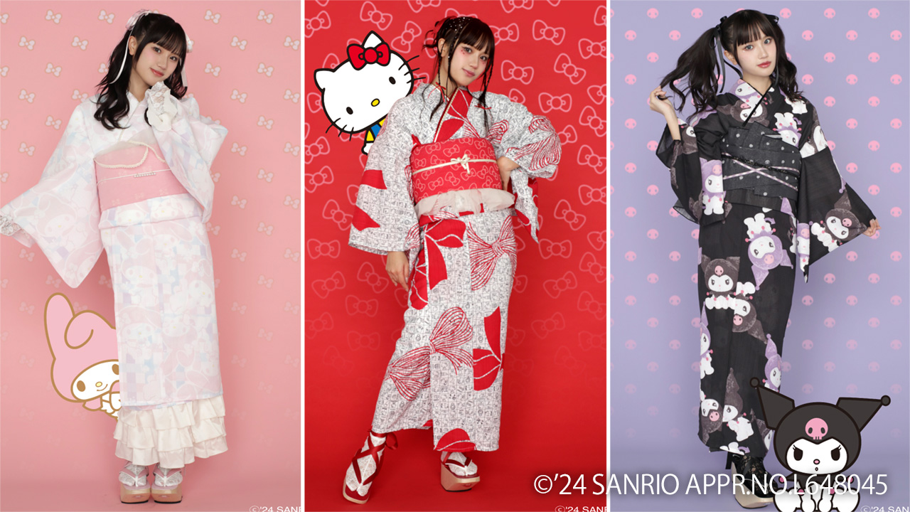 ハローキティ、マイメロディ、クロミ…サンリオキャラクターズのコラボ