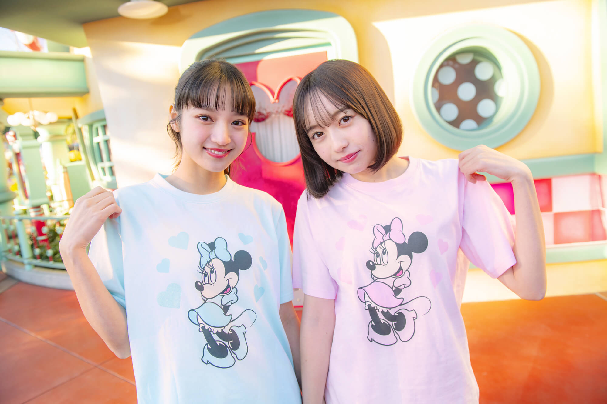 ミニーとハートがキュートな東京ディズニーリゾート新作Tシャツ