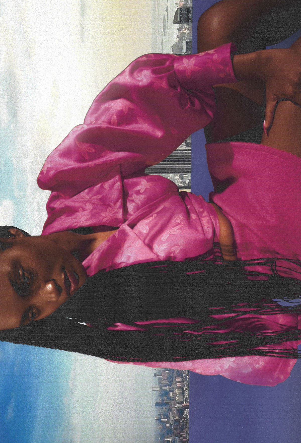 JADE candy pink wool mini skirt – Maisoncleo